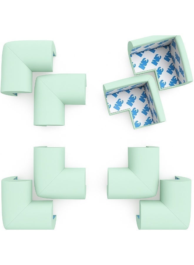 زوبا 8 قطع حماية الطفل فوم حامي ركن الزوايا المضادة للتصادم-لون عشوائي - Image 3