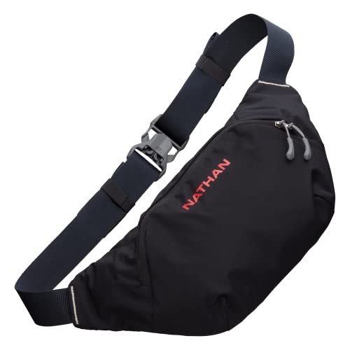 Nathan Limitless 2L Hydration Sling, Two Side Pockets & Small Zipper Stash Pocket for Essential Storage, Breathable & Moisture Wicking - Image 2
