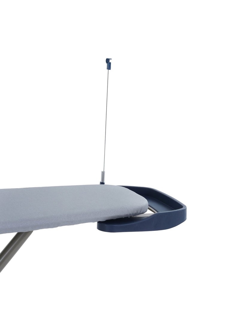 Pan Home - Fibbie Ironing Board with Cord Holder and Steam Iron Rest 159x46x93cm - Gold - Image 1