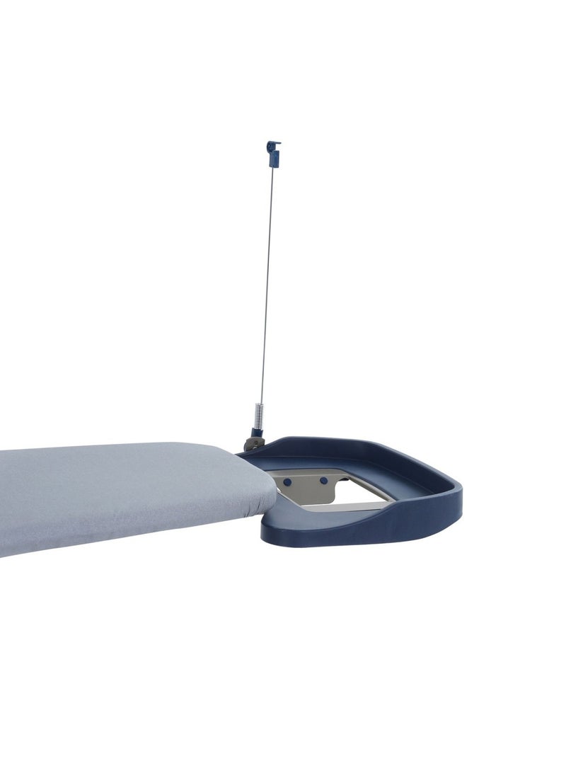 Pan Home - Fibbie Ironing Board with Cord Holder and Steam Iron Rest 159x46x93cm - Gold - Image 1