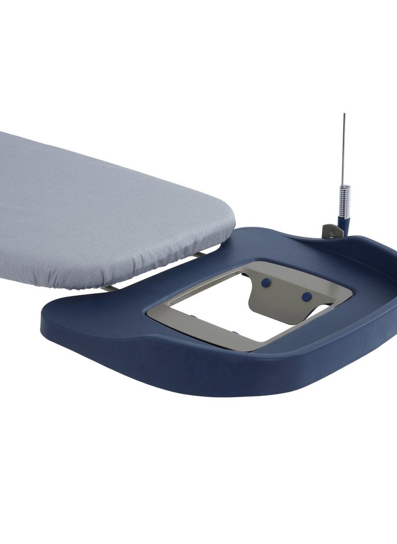 Pan Home - Fibbie Ironing Board with Cord Holder and Steam Iron Rest 159x46x93cm - Gold - Image 1