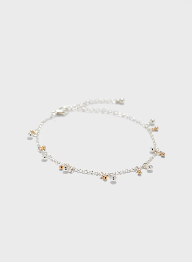 ELLA Tri Tone Watch and Bracelet Gift Set