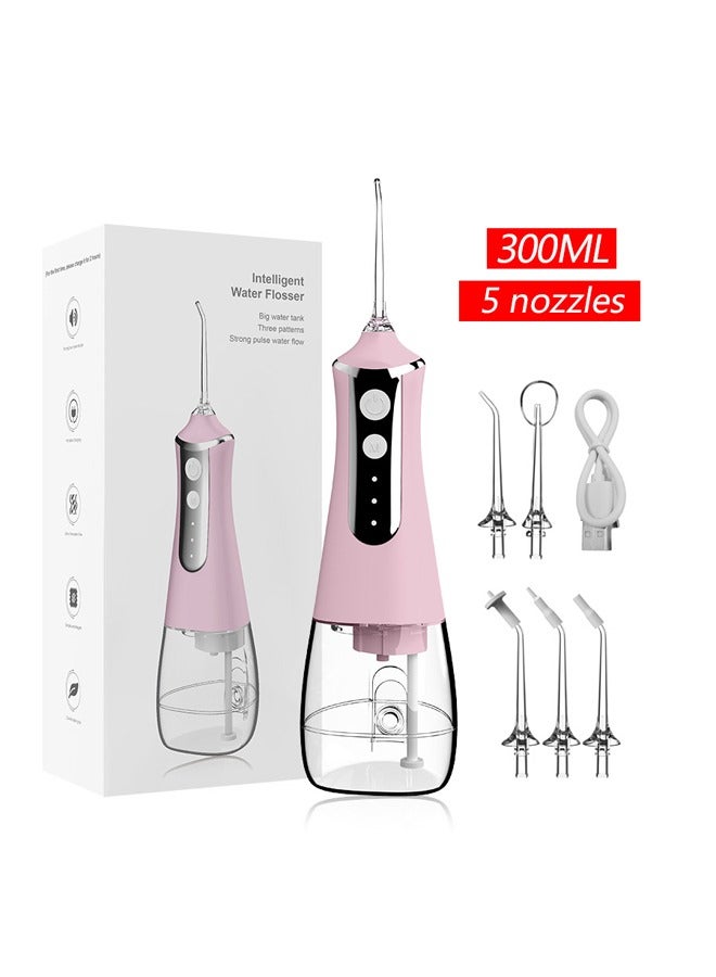 KLNAMAEAAN Portable USB Rechargeable Water Jet Teeth Cleaner with Water Flosser - Image 1