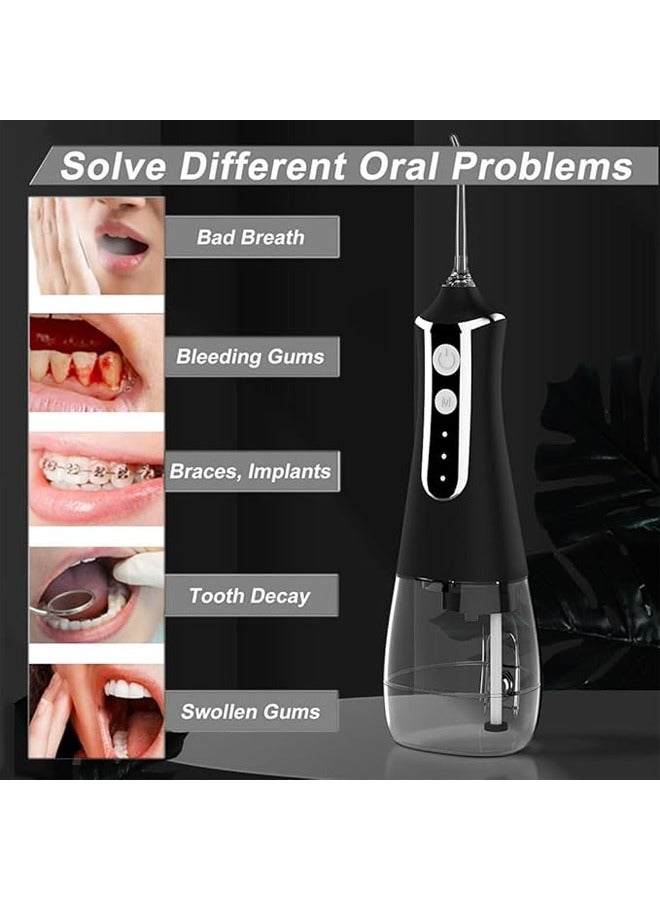 KLNAMAEAAN Portable USB Rechargeable Water Jet Teeth Cleaner with Water Flosser - Image 5
