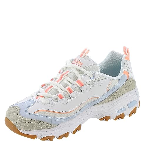 SKECHERS سكيشرز ديلايتس طبيعي/متعدد الألوان - Image 5