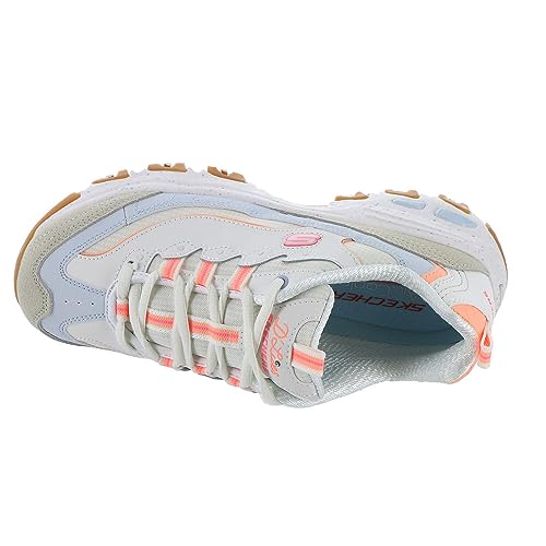 SKECHERS سكيشرز ديلايتس طبيعي/متعدد الألوان - Image 3
