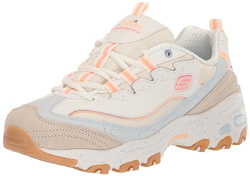 SKECHERS سكيشرز ديلايتس طبيعي/متعدد الألوان - Image 1