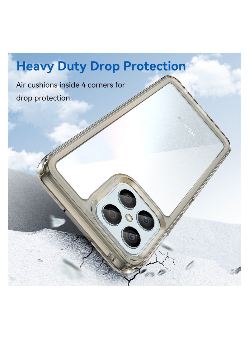 URBBKING Shockproof Protection Phone Case for Honor X8 Grey - Image 3