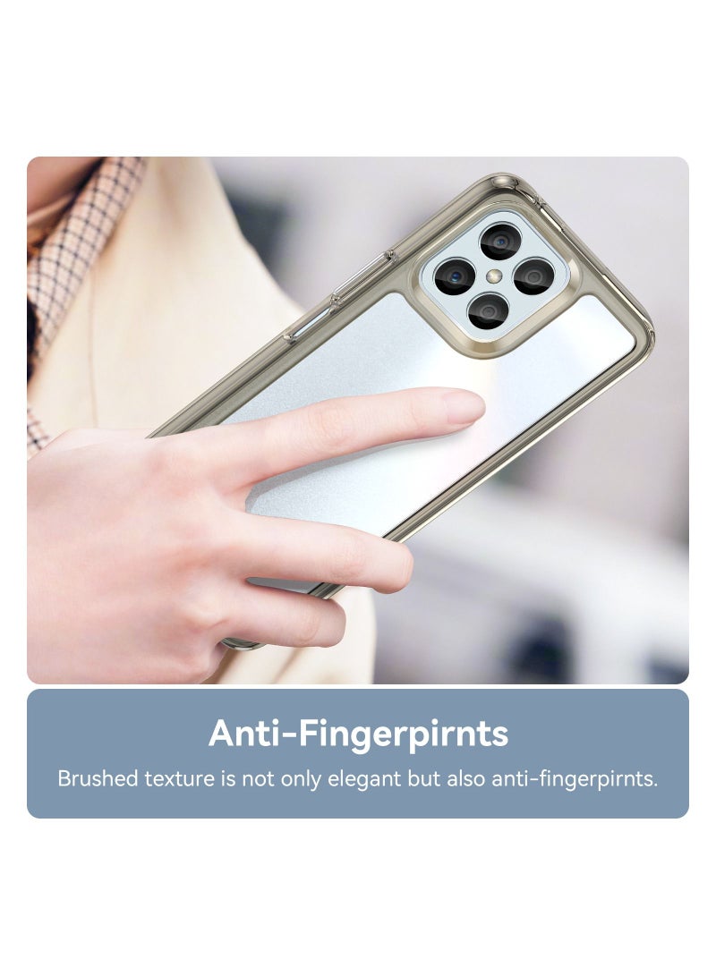 URBBKING Shockproof Protection Phone Case for Honor X8 Grey - Image 5