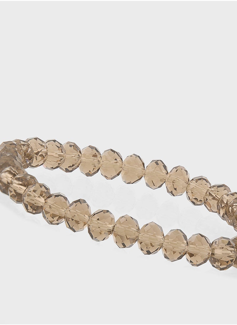 BUCKLEY LONDON Glass Bead Stacker Bracelet  - Image 3