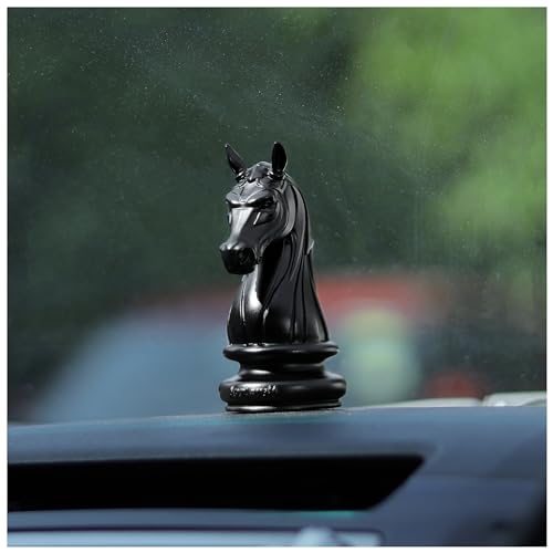 Artarium Knight Horse Chess Piece Statue Sculpture Collectible Figurine for Home House Office Table Decor Gift Item (Knight Horse Black 4 Inch) - Image 2