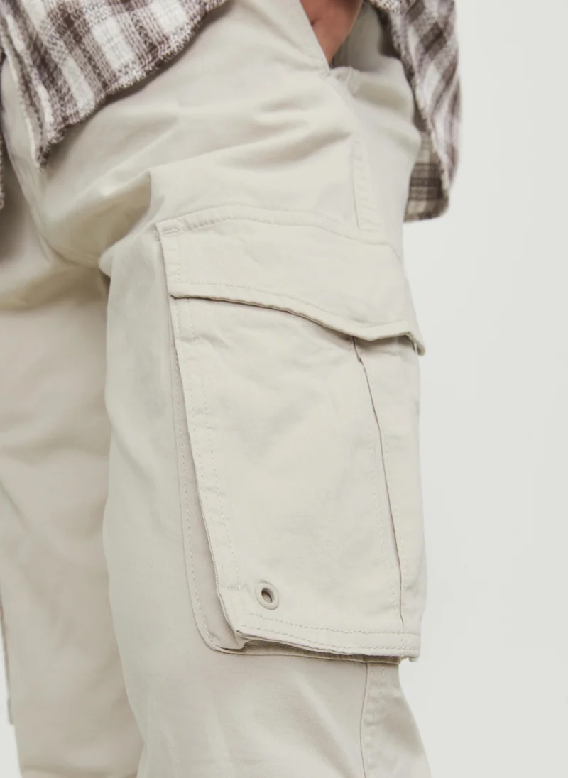 JACK & JONES  Casual Drawstring Cargo Pants for Men | Best Price UAE