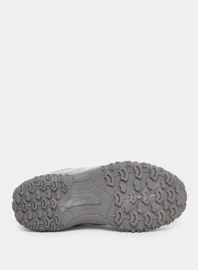 Styli Styli Metallic Spike Sole Lace Up Sneakers