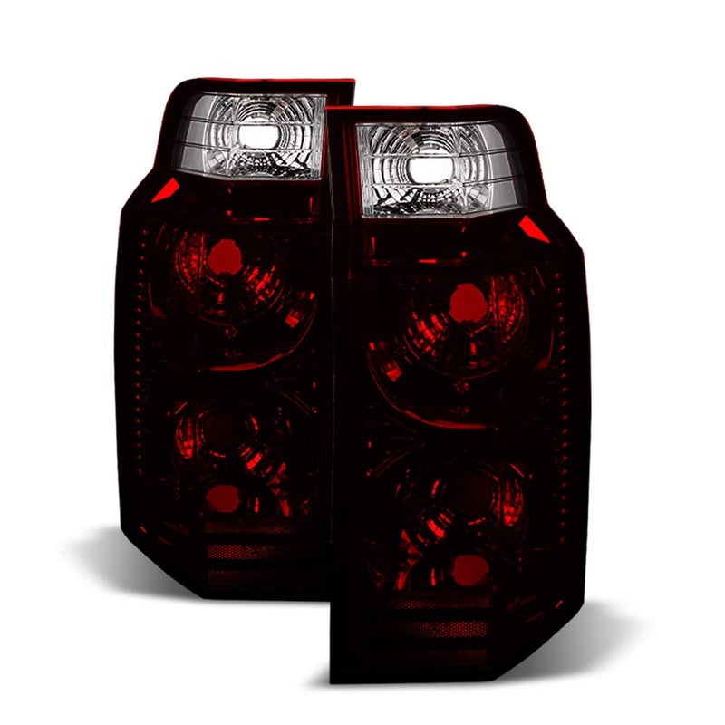 ACANII For Red Smoke 20062010 Jeep Commander Tail Lights Lamps Aftermarket Rear LeftRight