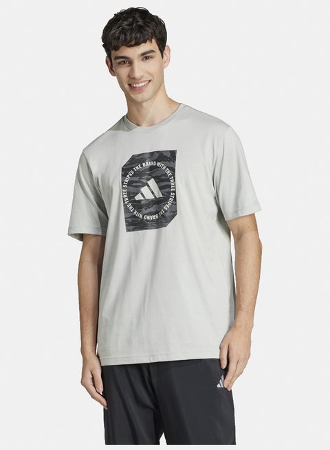 camo shape men's graphic t-shirt