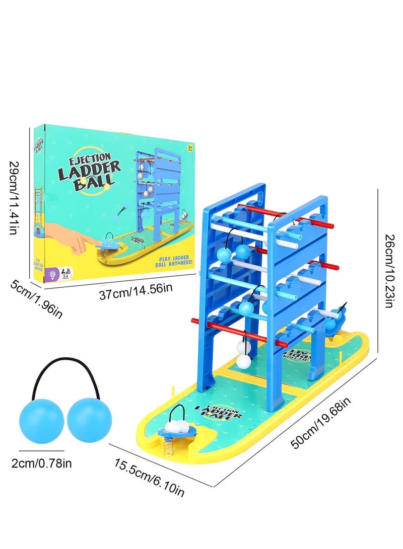 Sharpdo Kid Ladder Ball Game Set Creative Ladder Toss Game Development Toy Toss Game Set Bouncing Ball for Tabletop Toss Game Set for Kids - Image 5