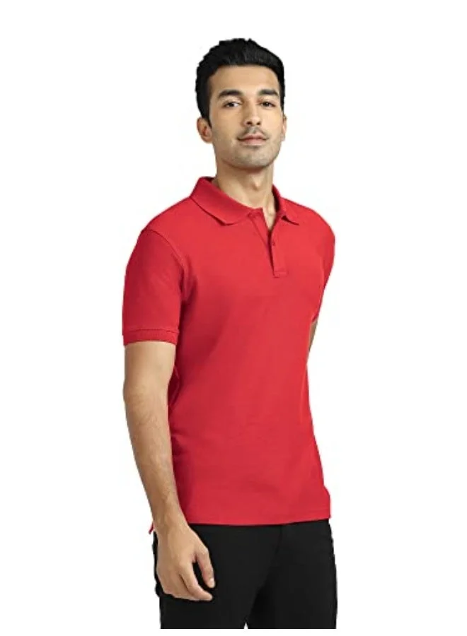 XYXX  XYXX Men's Nova 100% Combed Cotton Regular Fit Polo T-Shirt  | Best Price UAE