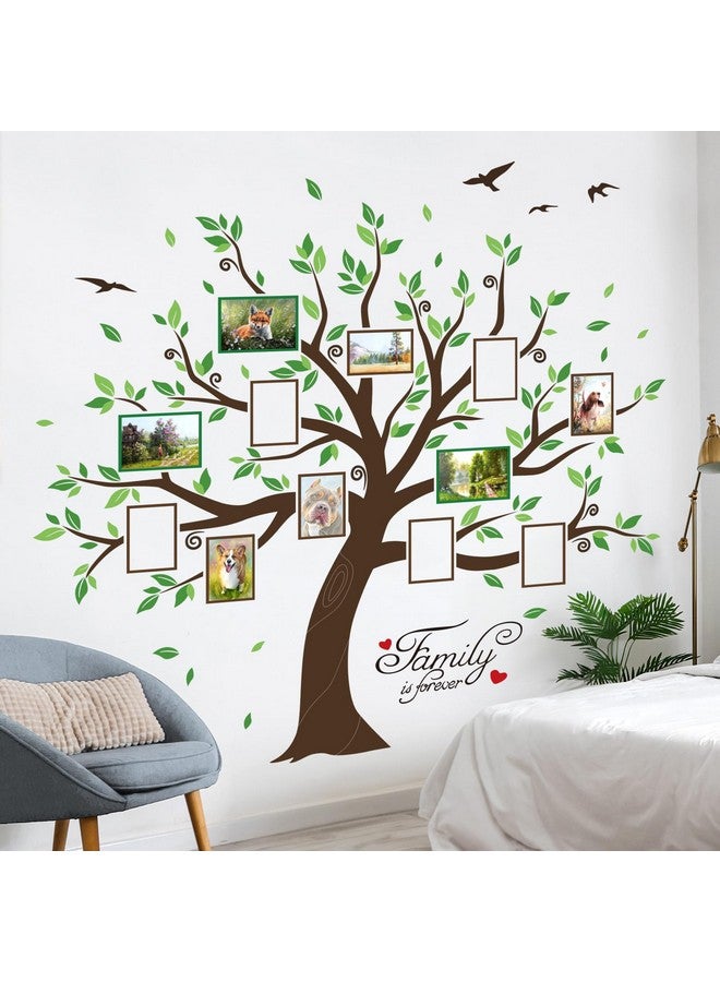 ديكال مايل ملصقات جدارية لشجرة العائلة الكبيرة من ديكال ميل، إطار صور DIY، ملصقات جدارية لشجرة غرفة النوم وغرفة المعيشة والأريكة وخلفية التلفزيون وديكور الحائط - Image 2
