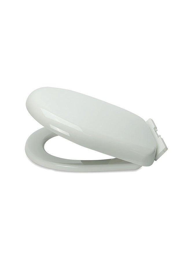 Bold Adjustable Toilet Seat With Soft Close Lid With Fixing And Quick Release Hinge White  - Image 3