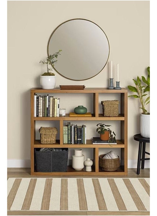 Console Tables 29x100x100 Cm-Light Brown