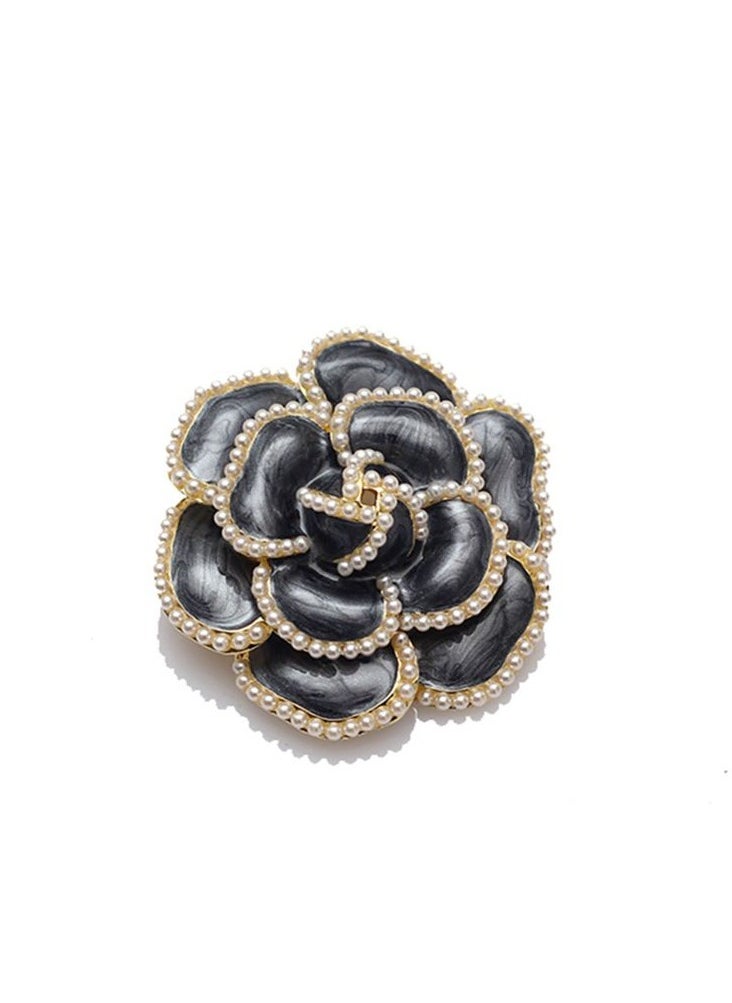 KUYING - New Pearl Mountain Tea Flower Temperament Small Fragrant Breeze Brooch - Image 1