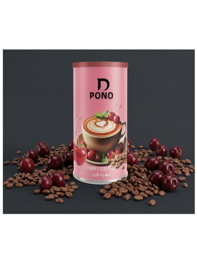 Dpono Cherry Coffee – Premium Coffee with Natural Cherry Flavor - 225 Gm - Image 1