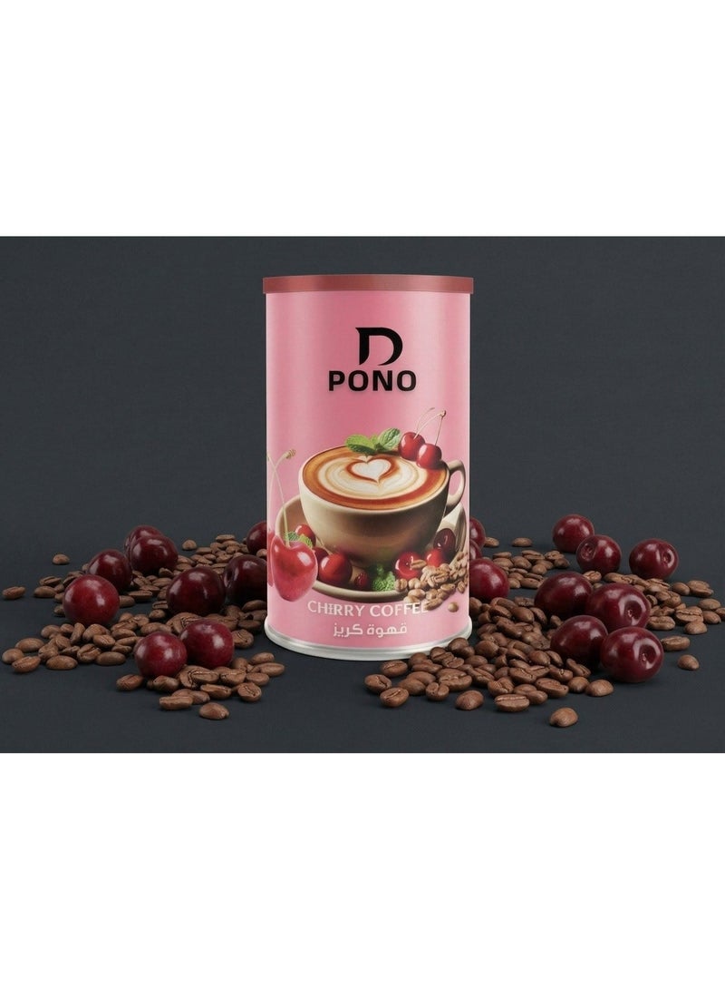 Dpono Cherry Coffee – Premium Coffee with Natural Cherry Flavor - 225 Gm - Image 3