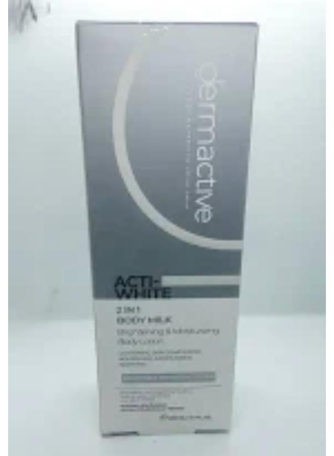 DERMACTIVE ACTI-WHITE 2 IN 1 BODY MILK 200ML - Image 2