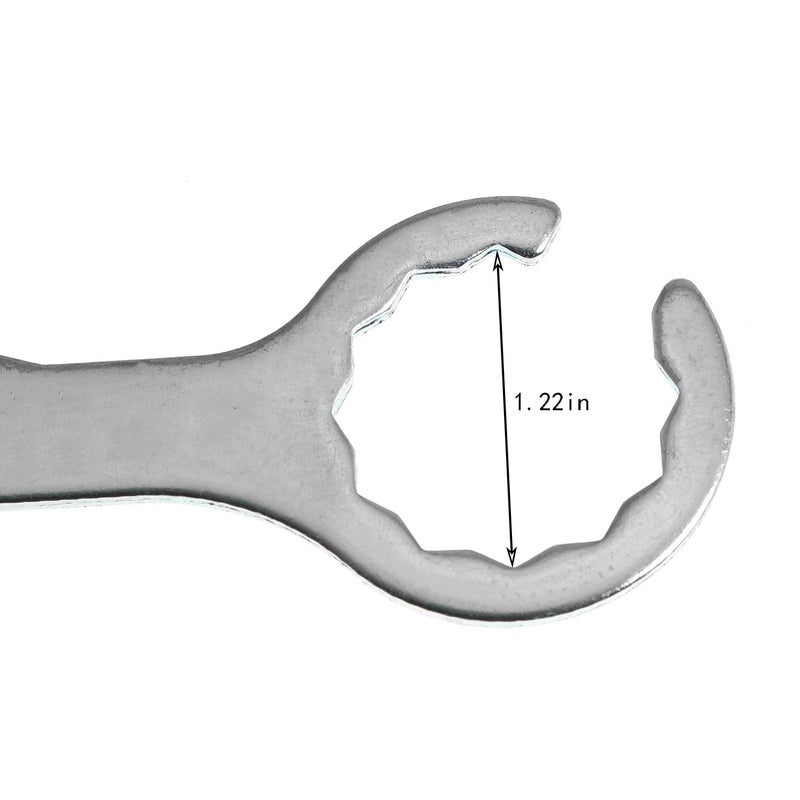 Maxmoral 1 Pack Faucet Wrench Stainless Steel Multifunctional Draft Beer Faucet Spanner for Tap Tower Coupler Tools - Image 4