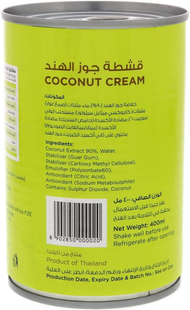 Eastern Coconut Cream 400ml - Image 2