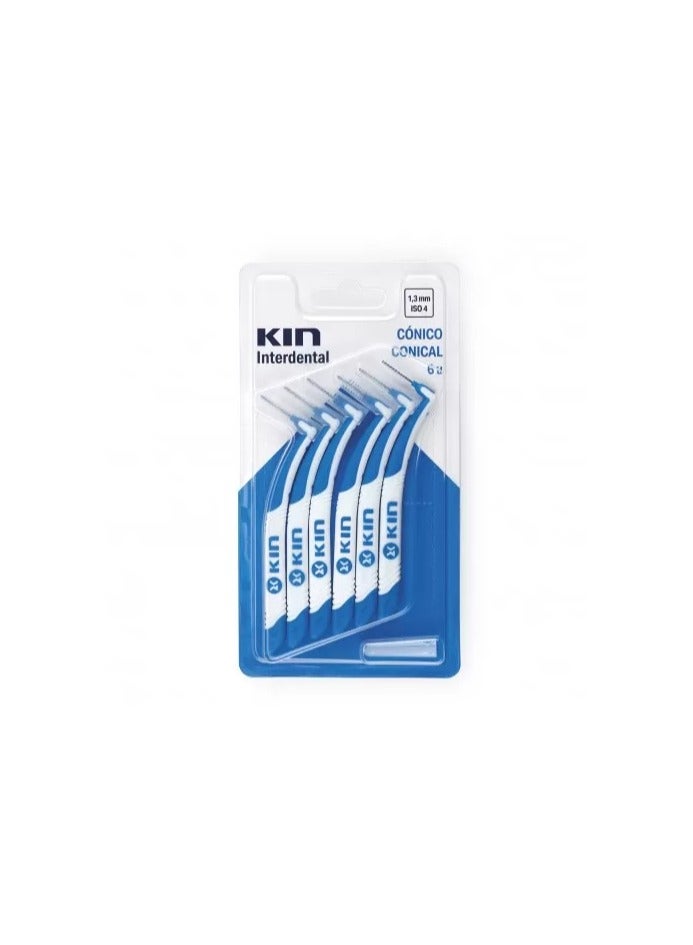 Kin Interdental Conical 1.3Mm Brush 6'S