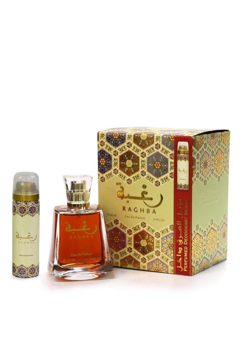 Lattafa Raghba by Lattafa for Unisex Eau de Parfum 100ml - Image 3