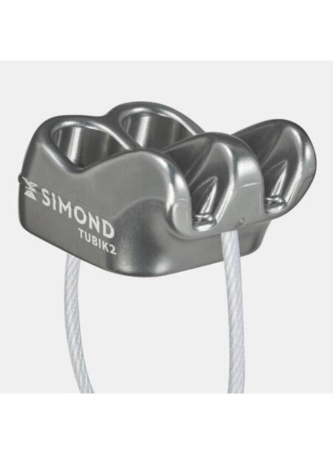 Simond BELAYING AND ABSEILING SYSTEM - TUBIK 2 GREY - Image 2