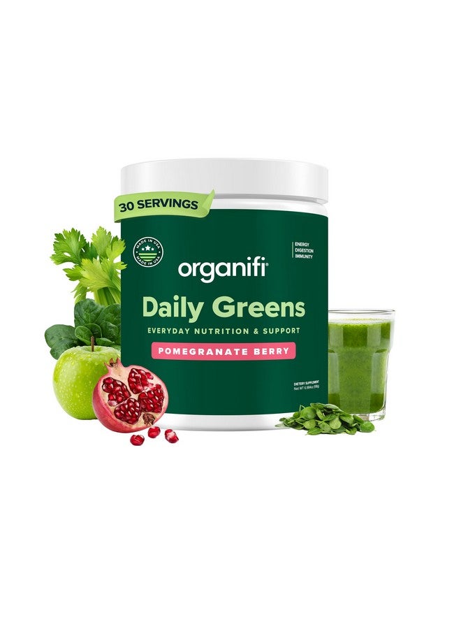 Organifi Organifi Daily Greens - Everyday Nutrition and Support - Greens Powder for Energy, Digestion, and Immunity, 30 Servings - Image 1