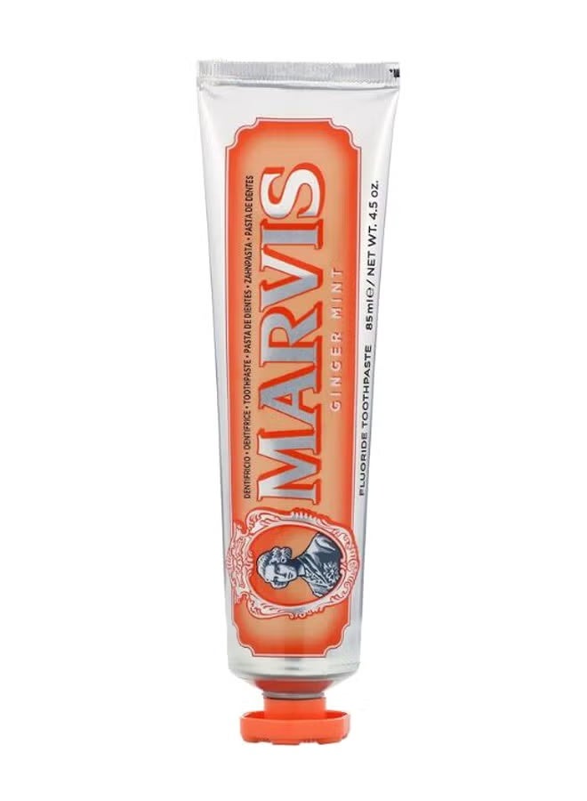 Marvis Ginger Mint Flavour Fluoride Toothpaste 85 ml