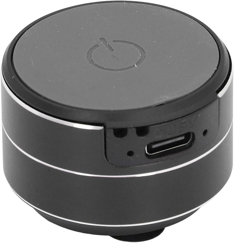 FILFEEL سماعة العظام السوداء مع كأس شفط صوت غامس للحمام والهواء الطلق والمطبخ - Image 2