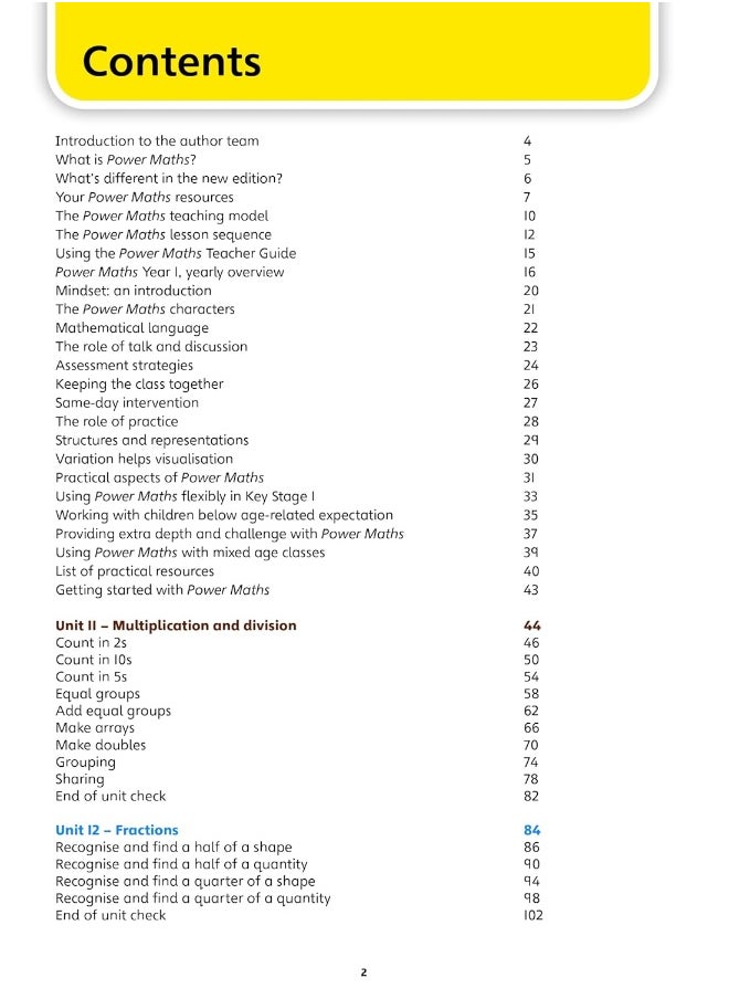 Power Maths Teaching Guide 1C - White Rose Maths edition  - Image 3