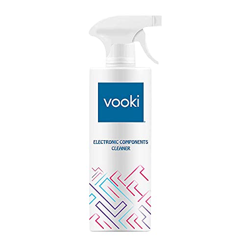 Vooki Electronic Components Cleaner Spray with Rapid Dry Technology, Home and Commercial Use - 500ml (Pack of 2) - Image 1