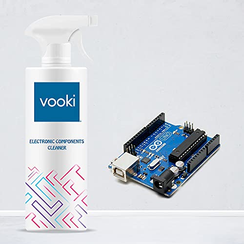 Vooki Electronic Components Cleaner Spray with Rapid Dry Technology, Home and Commercial Use - 500ml (Pack of 2) - Image 3