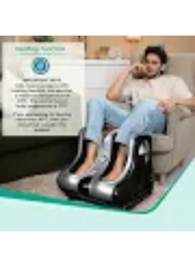 PHYSIOTREX جهاز PHYSIOTREX المنزلي لتدليك الساقين والقدمين وعضلات السمانة - تدليك لتخفيف آلام الساقين - 4 محركات اهتزاز - تقنيات التدليك بالدحرجة والعجن والشياتسو - تحسين الدورة الدموية - Image 3