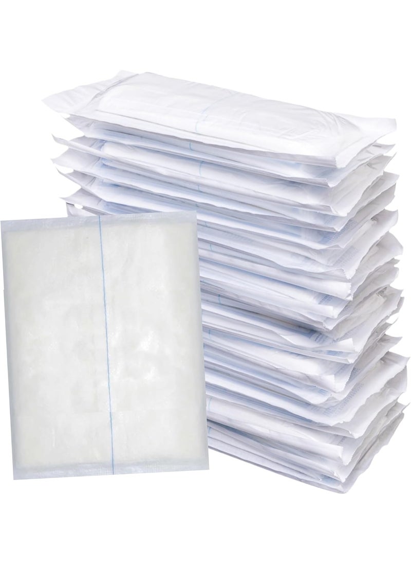 Vakly ABD Combine Abdominal Pads 8" x 7-1/2" High Absorbency Sterile Individually Wrapped 8" x 7-1/2" Non-Adherent Absorbent Post-Op Surgical Gauze - Heavy-Draining, Trauma and First Aid Wound Dressing (24) 