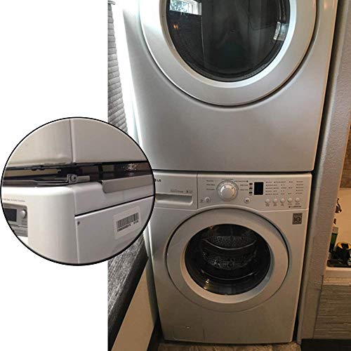 Bentolin 29 Inch Laundry Stacking Kit Chrome Steel Fit for LG 29-in washers and dryers Replacement Parts # Kstk2 - Image 5