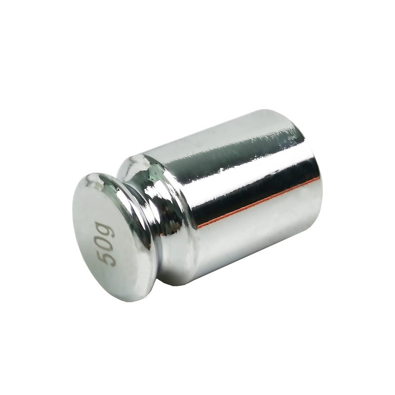 HFS (R) Calibration Weight 50 Gram M2 Class Chrome Scale Balance Calibration Weight for Digital Scale, Pocket Scale - Image 4