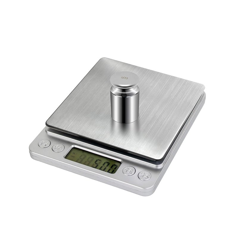 HFS (R) Calibration Weight 50 Gram M2 Class Chrome Scale Balance Calibration Weight for Digital Scale, Pocket Scale - Image 2