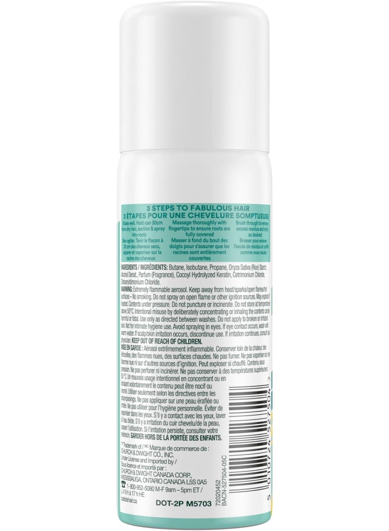 باتيستي باتيست شامبو جاف أوريجينال بخاخ إنعاش امتصاص فوري للزيوت زيادة حجم رائحة حمضيات وزهور حجم سفر بدون ماء 50 مل - Image 5