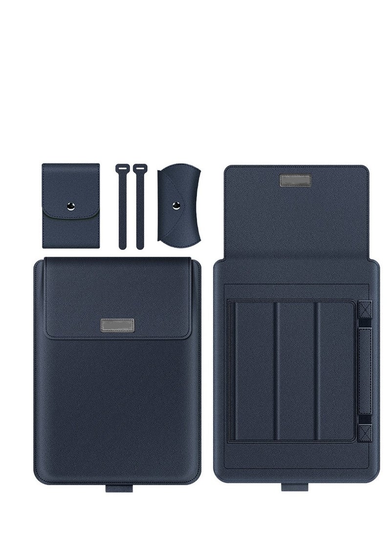 واي آند دي جراب كمبيوتر محمول مقاس 13 بوصة ، حقيبة حمل رفيعة للكمبيوتر المحمول مع وظيفة الحامل متوافقة 2018-2021 MacBook Air M1 / 2016-2021 Pro XPS "-13.3" Surface X 6 7 8