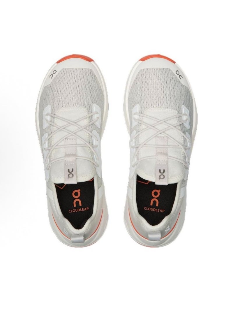 أون أحذية رياضية بيضاء حمراء - Image 4