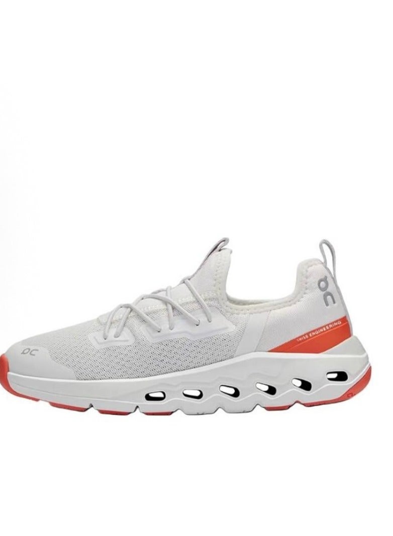 أون أحذية رياضية بيضاء حمراء - Image 1