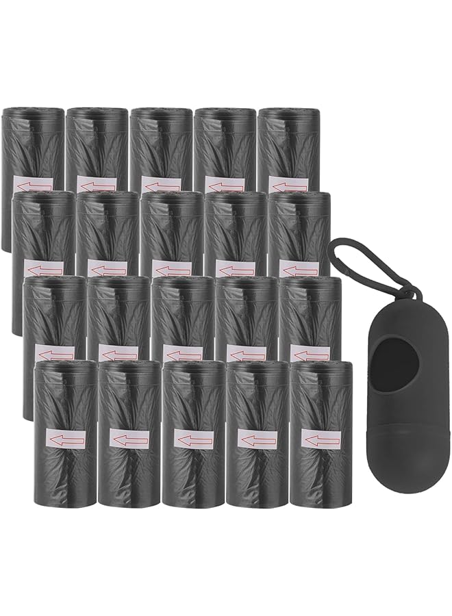 A TO Z Scented Bag Pack Of 20/300 Bags With Dispenser Black - Image 1