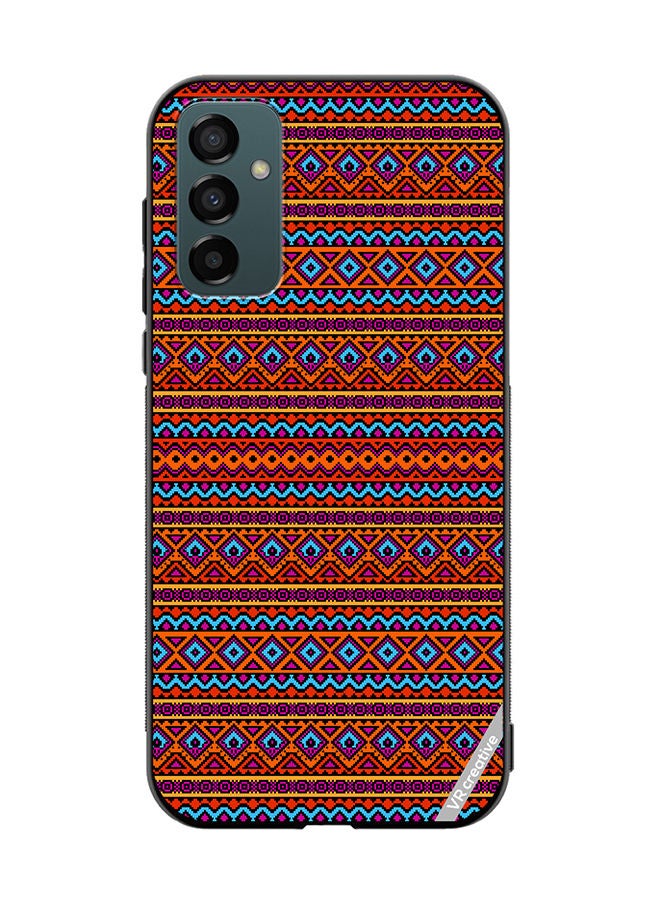 VR CREATIVE غطاء حماية لهاتف سامسونج جالاكسي M23 بتصميم قوام متعدد الألوان - Image 1